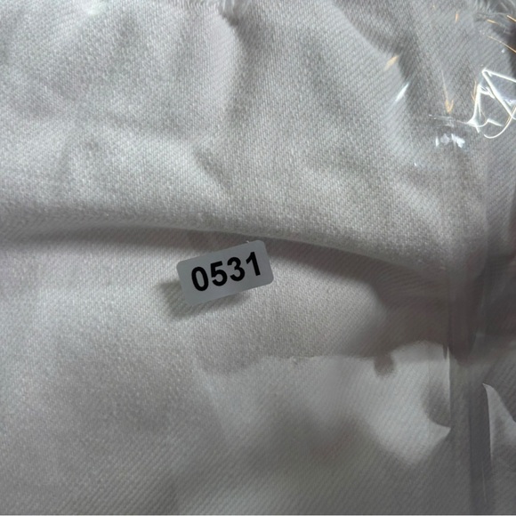 Pistola Presley Distressed High Rise Relaxed Roller Jean White 27 NWT - Picture 12 of 12